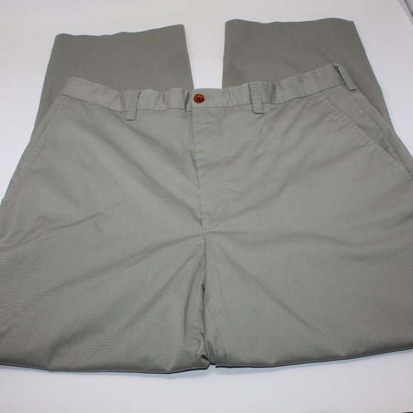 Orvis Other - Orvis Pants Mens 36x28 Khaki 5 Pocket Straight Leg Flat Front Stretch Chino
